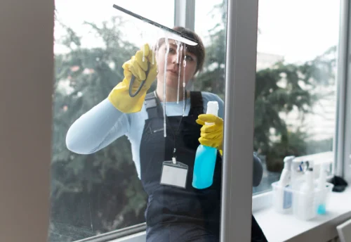 Nettoyage de vitres intérieures et extérieures à Vauxbuin